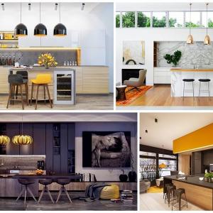 Геометричните форми властват в модерната кухня