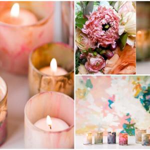 Свещници, вдъхновени от красиви пролетни цветя