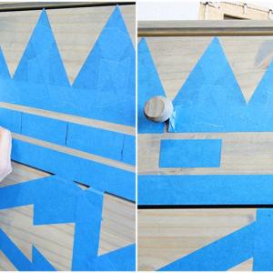 Стъпка 2 - разчертаване и облепване