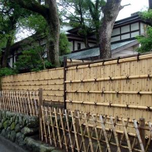 Бамбукови огради и алеи