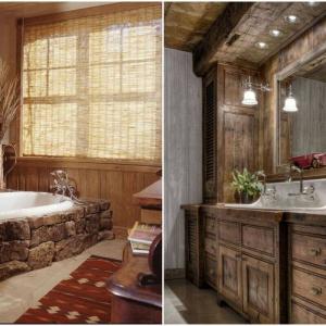 Чудесни бани в рустик стил!
