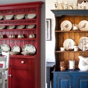 Старият кухненски шкаф, побиращ всякакви съкровища