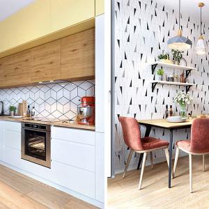 Геометричните форми като акцент в кухнята