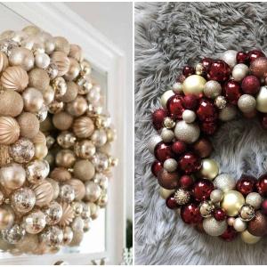 Блестящ елемент от коледната декорация