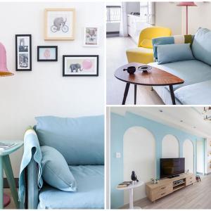 Дневната е кокетна и изпълнена с много светлина