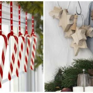 Коледни бастунчета и звезди