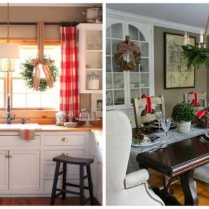 Коледният венец – красива декорация за всяка част от кухнята