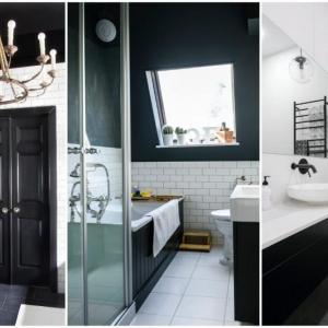 Баня с бели стени