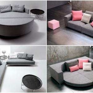 Идеалното кръгло легло, което се трансформира в холова гарнитура!