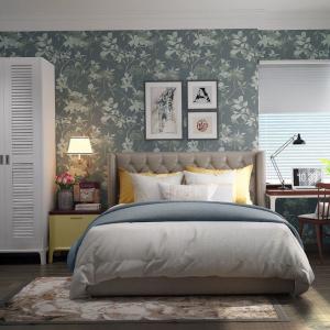 Уютна спалня в свеж винтидж стил