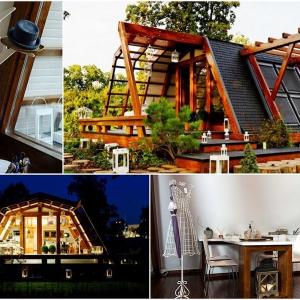 Очарователно еко жилище, изработено от рециклирани материали