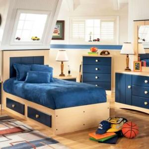 Детска стая, под знака на дънките