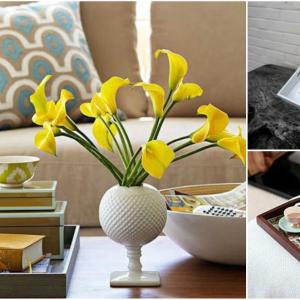 Разнообразете интериора с поднос със снимки