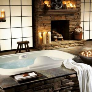 Тъмната баня предразполага към романтика