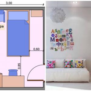 Поставете диван в детската стая, предназначена за тийнейджър