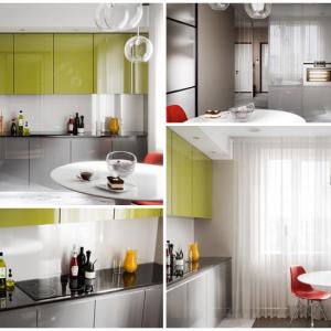 Кухнята впечатлява с функционално оборудване