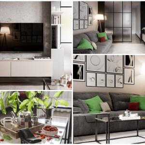 Красиви чаши за кафе придават кокетност на уютната дневна