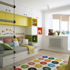 Оползотворете балкона към детската стая