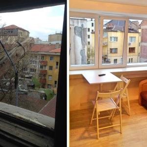 Трапезария с гледка навън