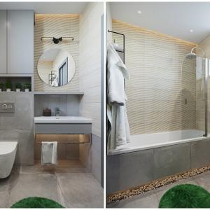 Практична баня в неутрални нюанси