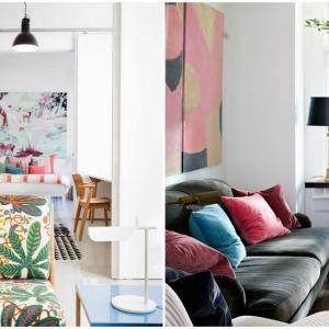 Внесете цветове, които да наситят стаята с позитивно настроение