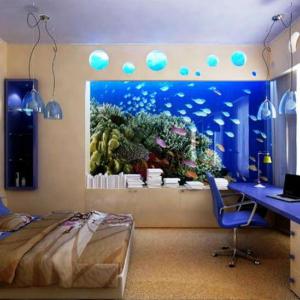 Къде е подходящо да бъде вграждан един аквариум?