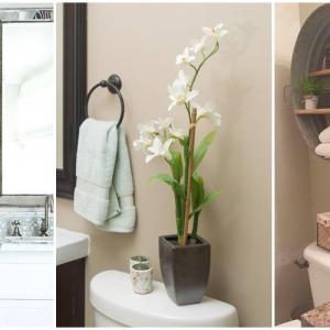 Подходящите декоративни елементи за една баня