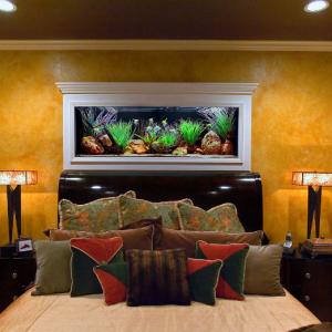 Вграденият аквариум пести място и освобождава пространство за вас
