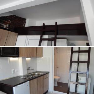 По стълбата към спалнята