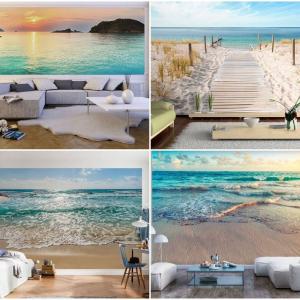 Фототапетът ще ви помогне да се пренесете с един поглед на плажа!