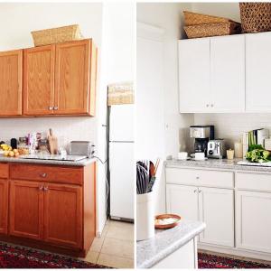 Ефектно преобразяване на малка кухня