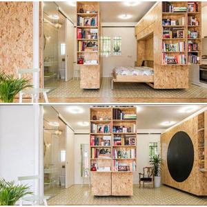 Подвижни стени и скрито легло