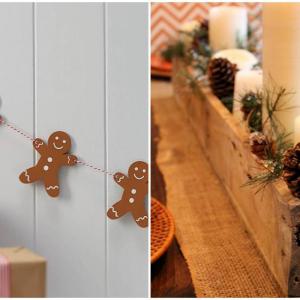 Заложете на семпла декорация, изработена с подръчни средства