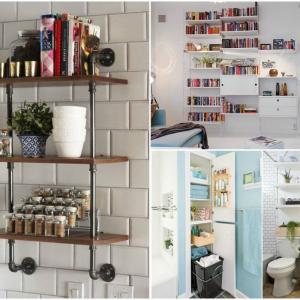 Мултифункционални етажерки, които ще преобразят малкото пространство у дома