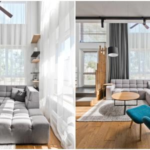 Дървените детайли допринасят за оригиналното излъчване на дневната