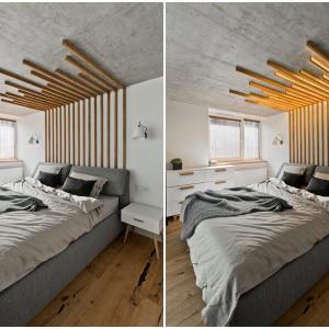 Спалнята осигурява необходимото спокойствие и уединение