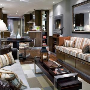 Впечатляващо усещане за простор с огледални елементи