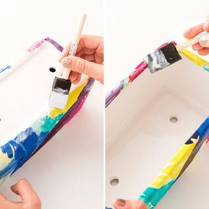 Стъпка 3: Завийте ръбовете на плата и добавете финални щрихи към дизайна