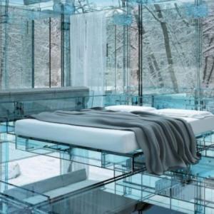 Спалня от стъкло?