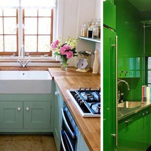 П-образната малка кухня