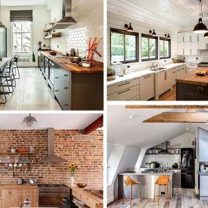 Вдъхновяващи идеи за кухня в индустриален стил