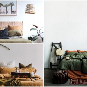 Пастелно зелено и светло кафяво