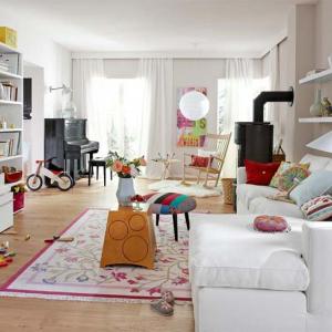 Трети вариант: подредба на мебелите, подходяща за деца