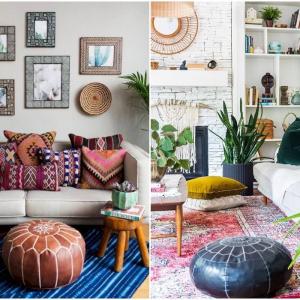 Задължително добавете марокански пуф!