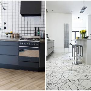 Оригинална подова настилка от винил за вашата кухня