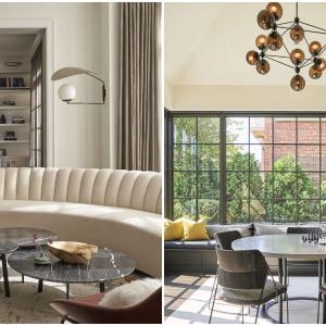 Първият етаж - да разгледаме хола и трапезарията!