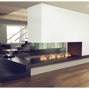 Перфектен лукс с декоративна камина