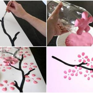 Пролетна клонка в три лесни стъпки