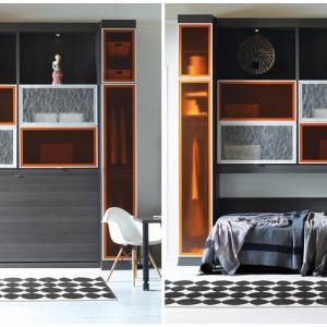 Сгъваеми легла като част от функционални модули