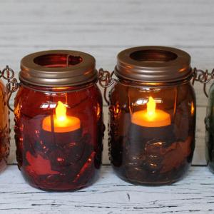 Свещ в бурканче от бебешка храна